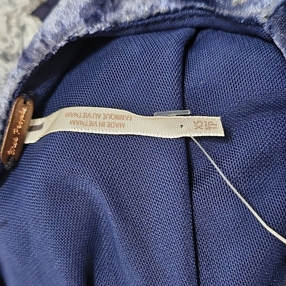 Free People Manuka Velvet Burnout Mini Dress - Picture 5 of 6